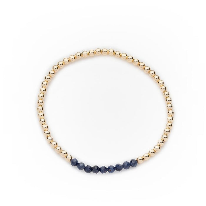 Faceted Sapphire Bracelet
