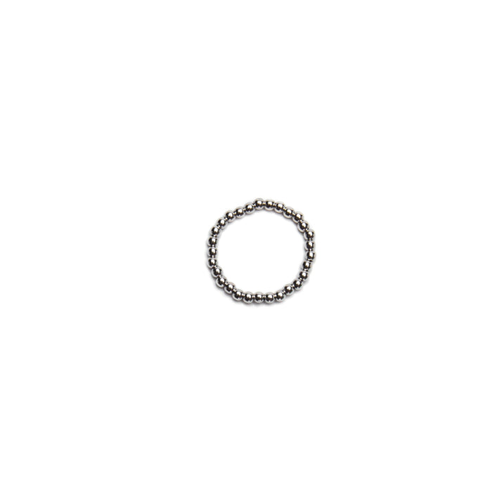 Classic 2mm Ring in Sterling Silver Beads
