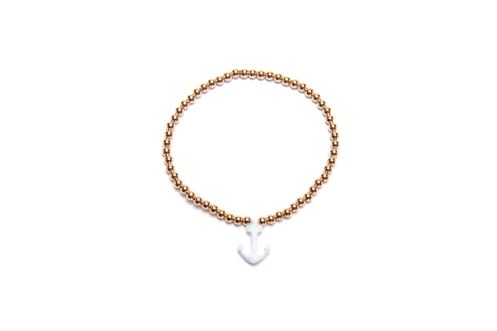 Opal Charm Bracelets.