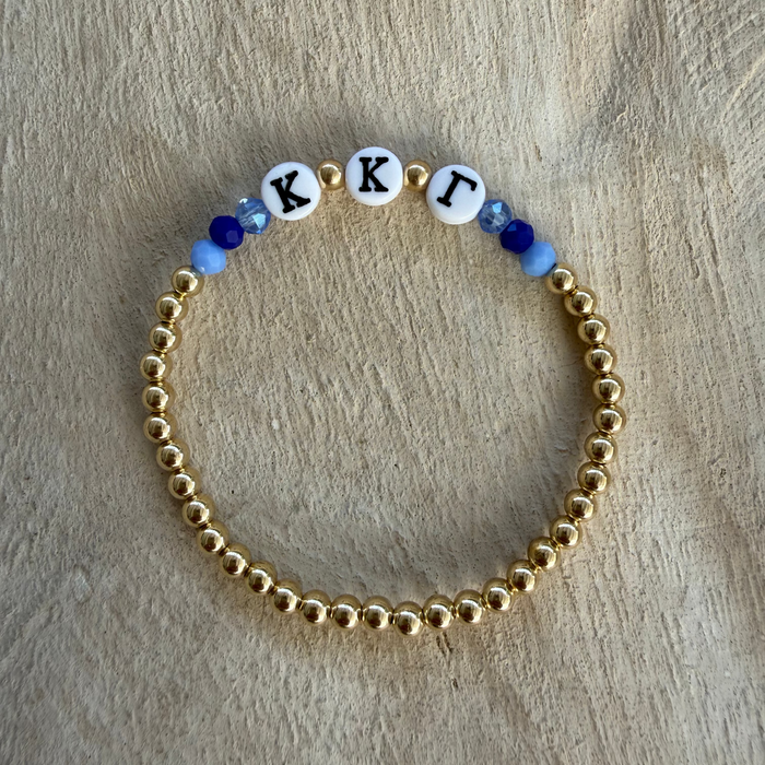 Sorority Letter Bracelet
