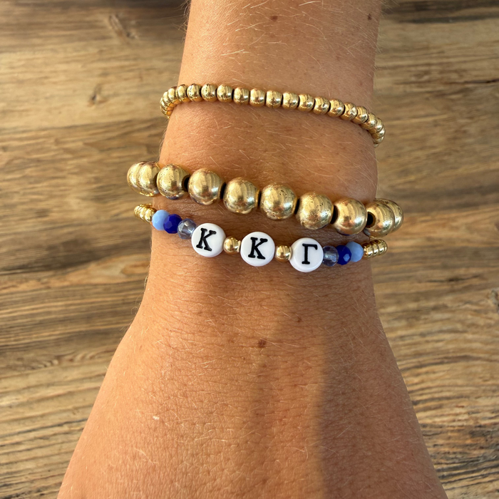 Sorority Letter Bracelet
