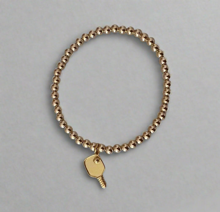 Pickleball Charm Bracelet