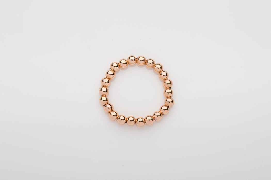 Classic 3mm Ring in 14k Rose Gold Filled Beads